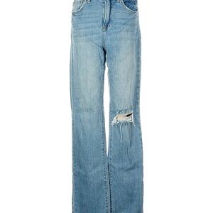 Risen Classic Blue Distressed Women's Jeans